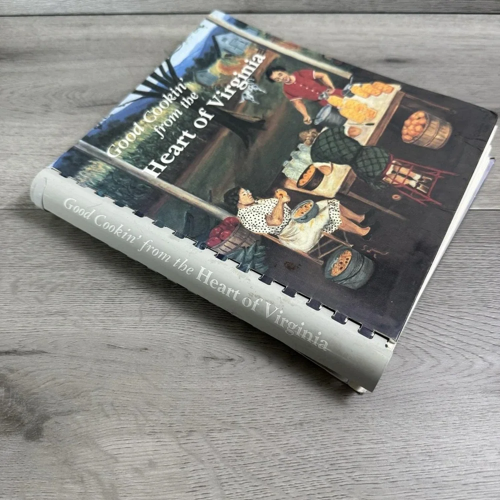 Vintage Good Cookin' From The Heart Of Virginia Cookbook Junior League Lynchburg